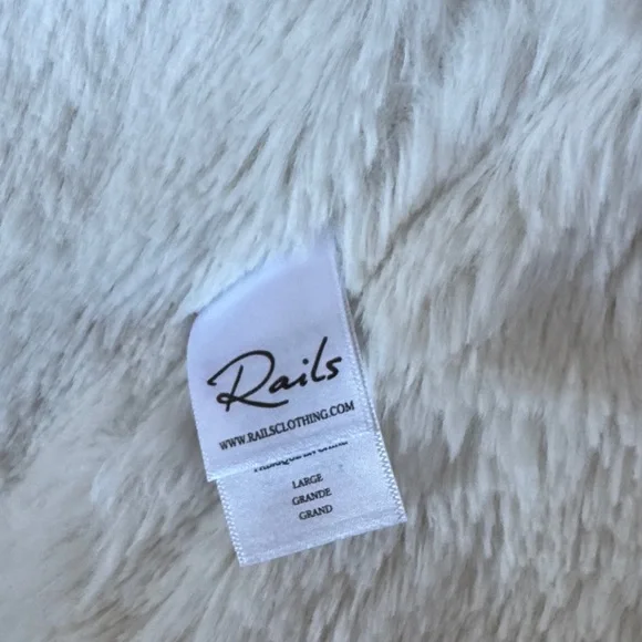 Rails Blue Denim Jacket with Pink Floral Detail - Picture 6 of 7